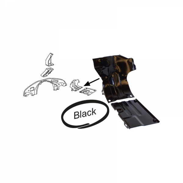Heater-channel-lower-front-right-VW-Käfer-043119350B