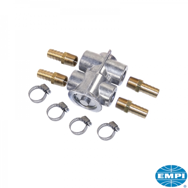 Oil-thermostat-with-fittings-and-clamps--Mounts-i-VW-Käfer-33-5010-0