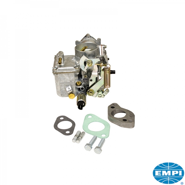 Carburetor-30/31-pict-3-with-adapter-and-hardware-VW-Käfer-98-1225-B