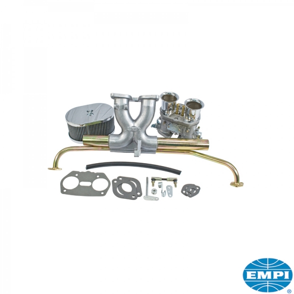 Single-carburetor-kit-40-HPMX-with-intake-manifold-and-air-cleaner-VW-Käfer-47-7315-0