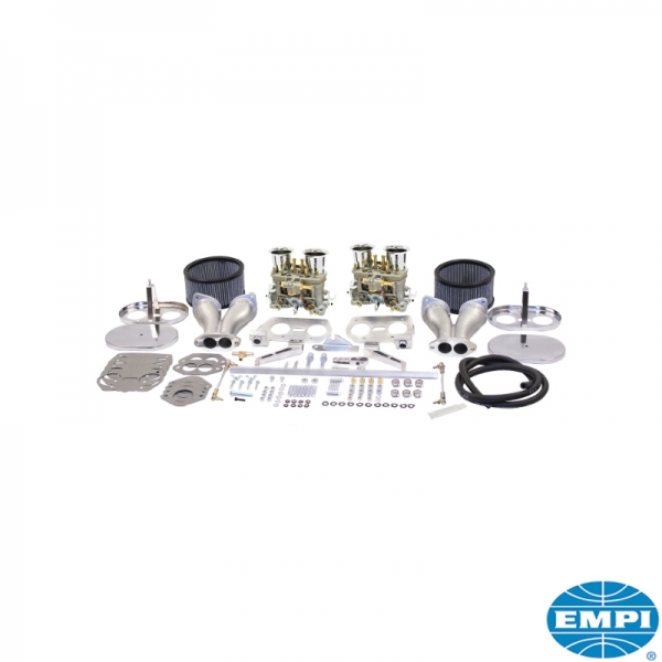 Dual-carburetor-kit-dual-port-40-HPMX-with-intake-manifold-and-air-cleaner-VW-Käfer-47-7317-0