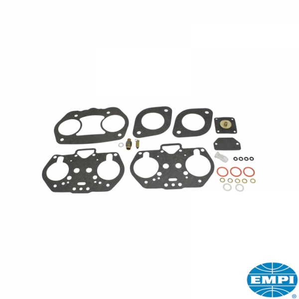 Repair-kit-for-carburetor--For-Weber-40-44-IDF/40-44-HPMX--Includes-late-accelerator-pump-diaphragm-needle/seat-and-all-necessary-o-rings-and-gaskets-VW-Käfer-00-2362-0