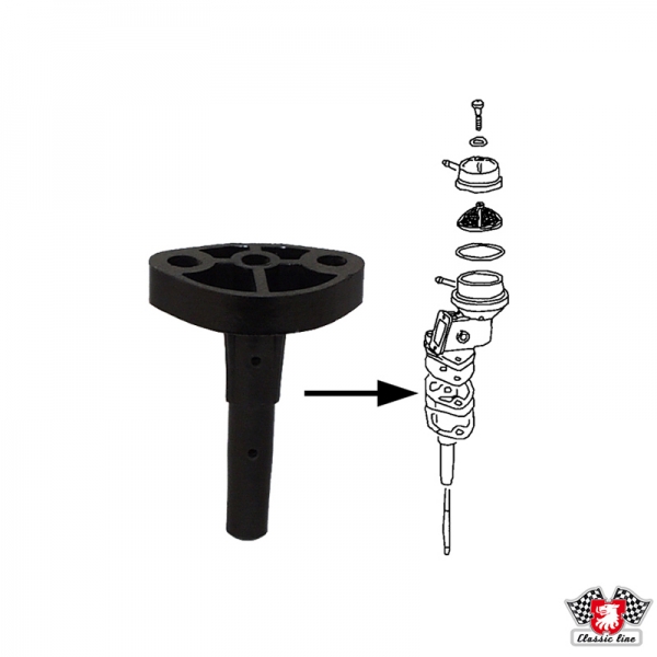 Flange-for-fuel-pump-VW-Käfer-113127303