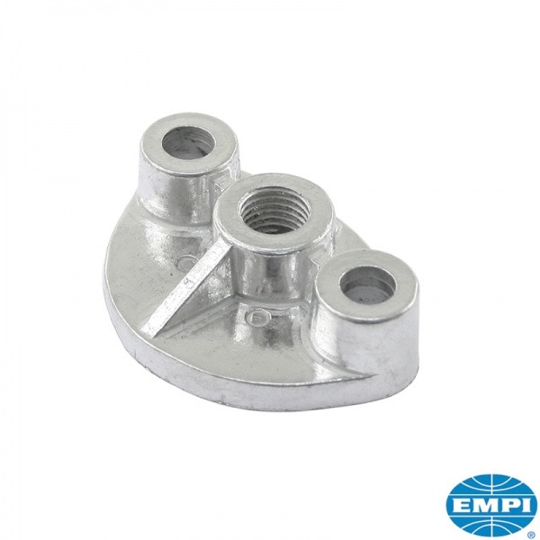 Fuel-pump-block-off-with-12x1-5-mm-threaded-breather-boss-aluminium--With-gasket-VW-Käfer-00-9094-0