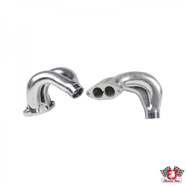 Intake-manifold-set-with-dual-port-casted-original-style-without-gaskets-left/right-VW-Käfer-AC129150