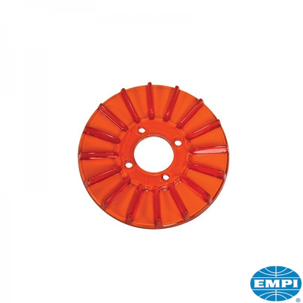 Cover-for-alternator-pulley-finned-red-plastic-VW-Käfer-00-8926-0