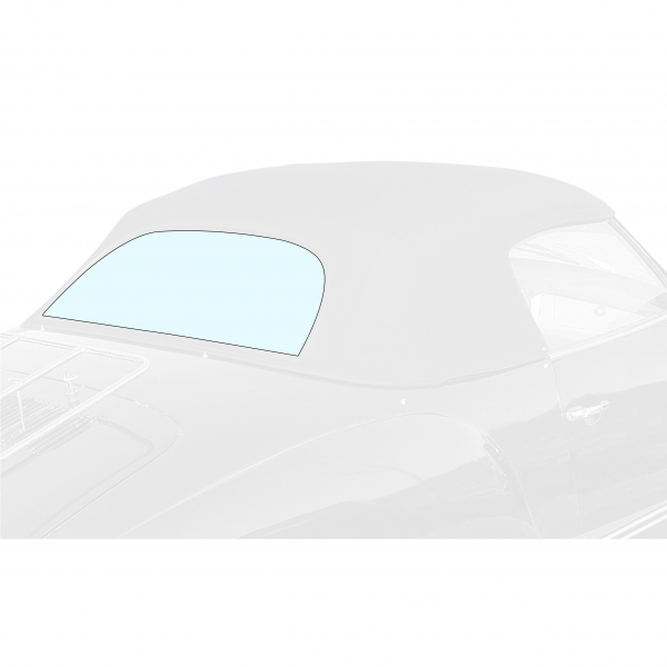 Heckscheibe---Karmann-Ghia-Kabrio-08/67--geheizt-12V-VW-Karmann-ghia-141845501B