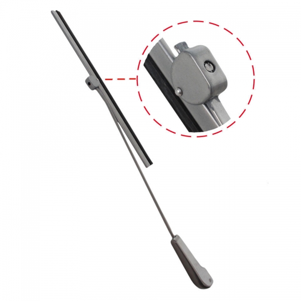 Wiper arm + blade silver per side-VW-Bus-T1-221955407A(x2)+221955425C(x2)