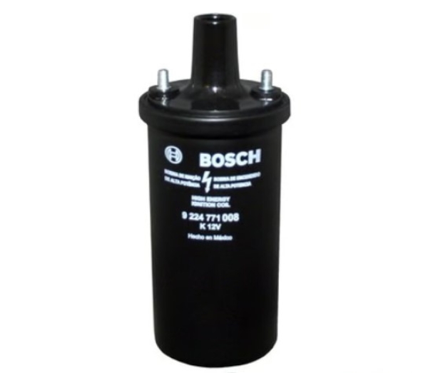 Bosch Zündung Zündspule 12 Volt VW Käfer Typ1 Motor VW Bus T1 T2 Typ4 Motor Unterbrecherkontakt & elektronische Zündung Zündspule 113905115