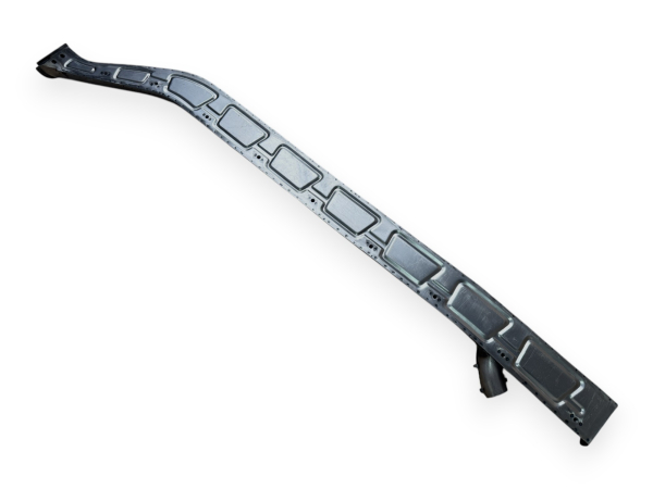 Heater Channel Beetle Complete, 1957-59, Left  DKB Premium Metal Rocker 111801045C