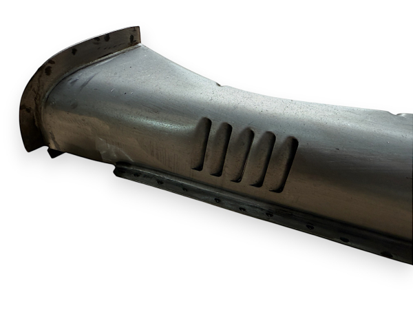 Heater channel right VW Oval Beetle 111801041A  111 801 042 111 801 042 A 8.1955-7.1956 DKB Premium Metal Rocker
