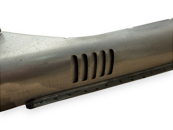 Heater channel right VW Oval Beetle 111801041A  111 801 042 111 801 042 A 8.1955-7.1956 DKB Premium Metal Rocker