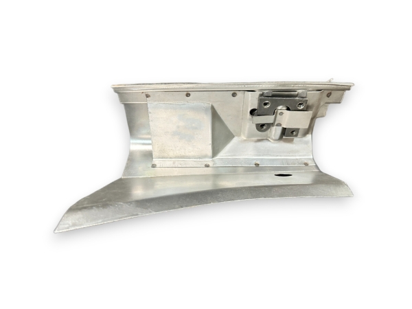 Tür Einstieg A-Säule unten links mit Gewindeplatte (4 Türschrauben) 20 cm TOP QUALITÄT VW Käfer 1946-1962 vergl. 111805351 DKB