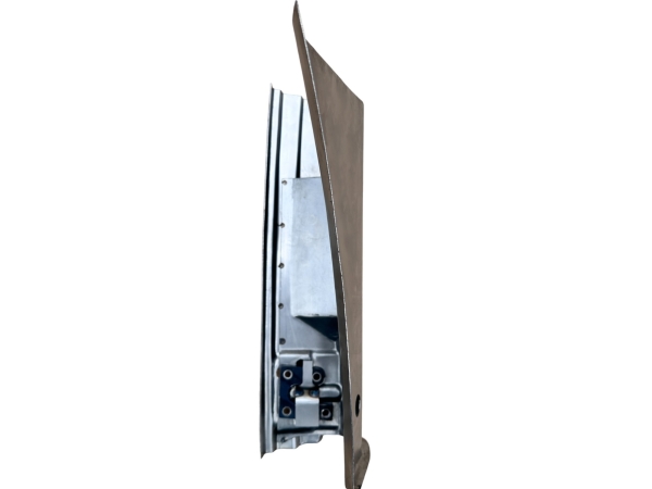 A-Säule unten rechts mit Gewindeplatte (4 Türschrauben) TOP QUALITÄT VW Käfer Brezel Ovali Rechteckkäfer 1952-1962 ca. 37 cm hoch vergl. 111805352H DKB