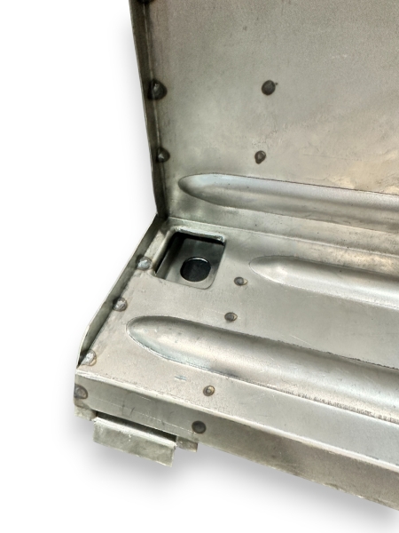 54-57 Reserveradmulde Aufnahme Tankbereich Reparaturblech Auflage VW Käfer Ovali 1954-57 vergl. 111805505DI