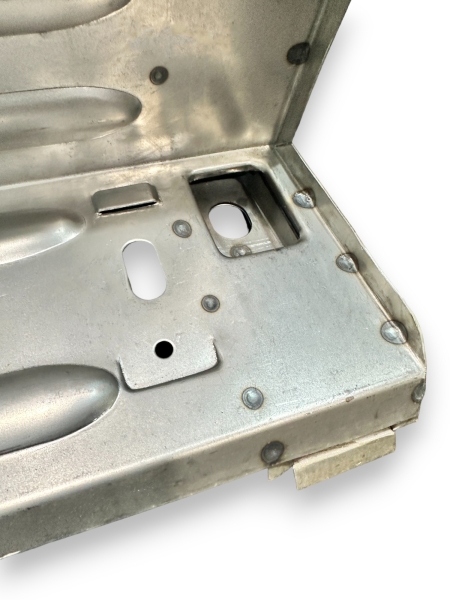 60-61 Reserveradmulde Aufnahme Reserverad Tankbereich Reparaturblech Auflage VW Käfer 1960-1961 vergl. 111805505FI