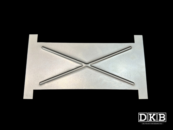 25hp Heater Box "X" Cover Plate - Split Beetle