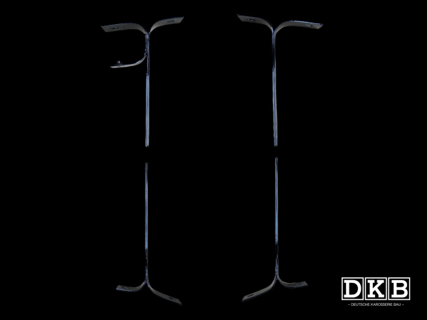 Complete Bumper Bracket Set - Split Beetle to 1949