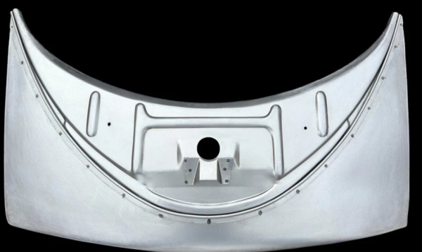 Rear "H" Apron, Beetle, Split, up to 1950, with Opening for Crank Handle 111813301