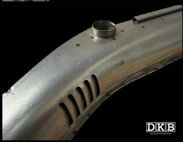 Heater Channel Beetle Complete, 1957-59, Left  DKB Premium Metal Rocker 111801045C Oval Beetle 111801041A  8.1955-7.1956 DKB Premium Metal Rocker 111801045B