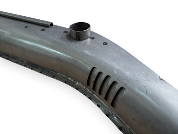 Heater Channel Beetle Complete, 1957-59, Left  DKB Premium Metal Rocker 111801045C