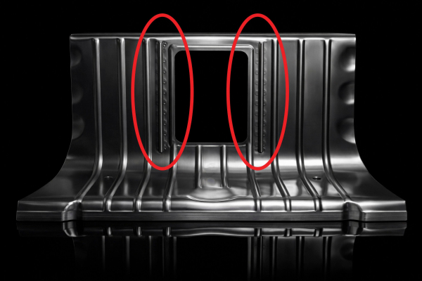 Luggage Floor Reinforcement - Split Beetle to 1952