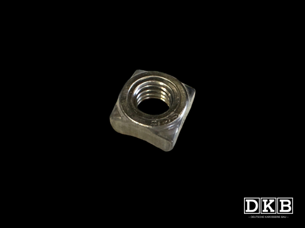 Weld Nut 8mm Square - Beetle & Bus 1961+, Set of 10