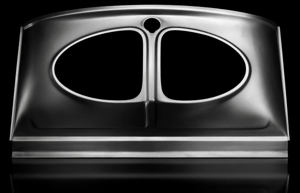 VW Käfer Brezel Innenblech Heckfenster Split-Window (Brezelkäfer) – 1mm Stahl, Einteilig Brezelkäfer Fester Umbau innen