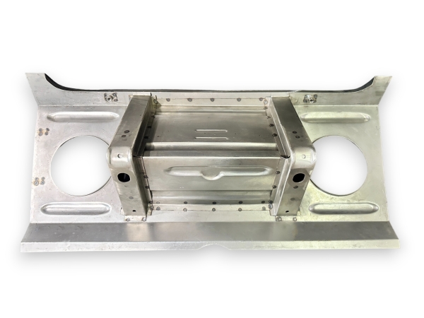 RReserveradmulde Aufnahme Tankbereich Reparaturblech Auflage VW Käfer Brezel Zwitter Ovali 1952-53 vergl. 111805505C