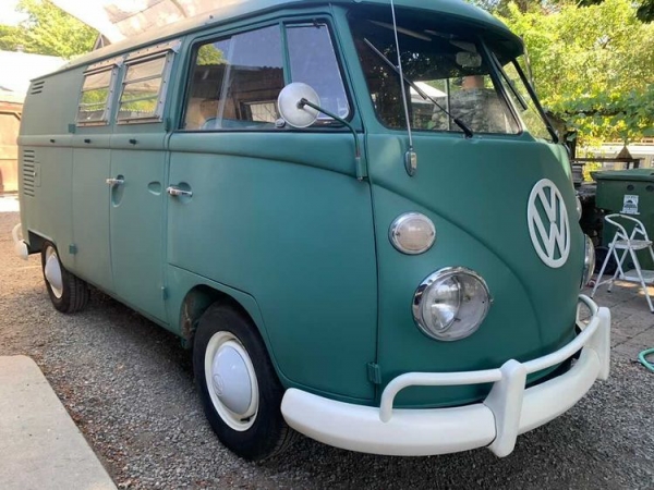verkauft ! VW Bus T1 1965 Riviera Camper zum restaurieren zu verkaufen USA Import solide Basis Typ1 Motor T1 Camper VW Bus Westfalia