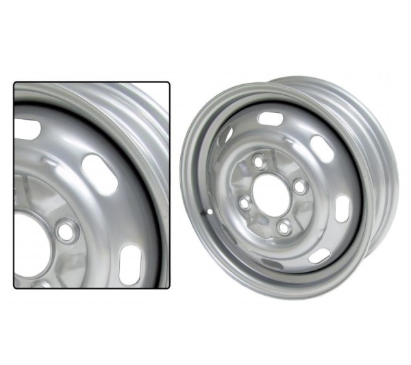 Felge standard 5.5X15 4X130 ET25 Felge VW Käfer Karmann Typ1 Lochkreis 4*130 135601025P