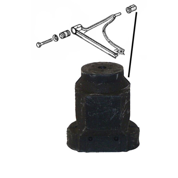 Rubber Bushing for Control Arm VW Golf 1/Jetta | OE 171407181A