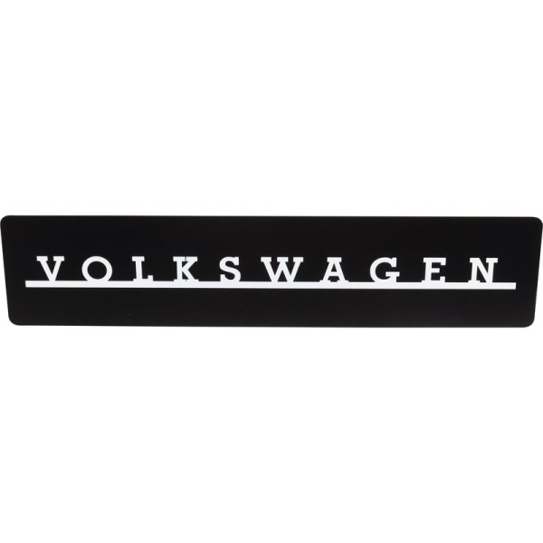 Show License Plate with "Volkswagen" Lettering | VW Golf 1 | OE ZCP90...