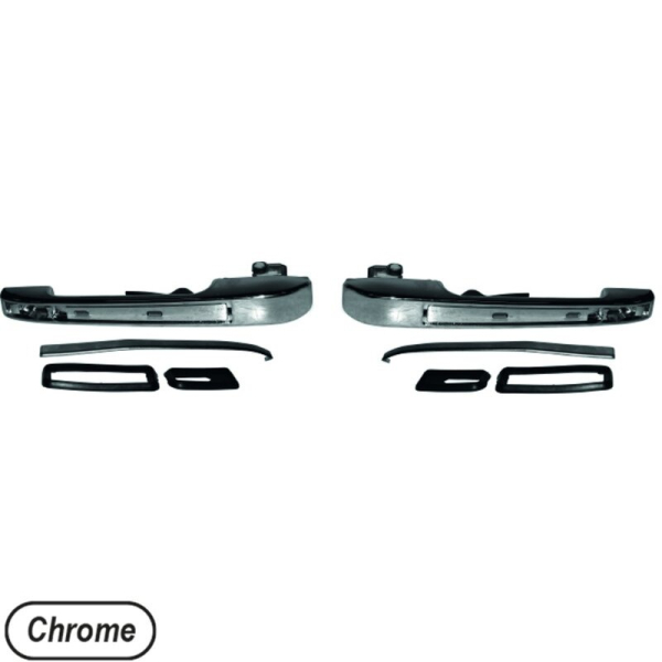 Door Handle Set VW Golf 1/Jetta 10/76-02/84 | OE TU837021