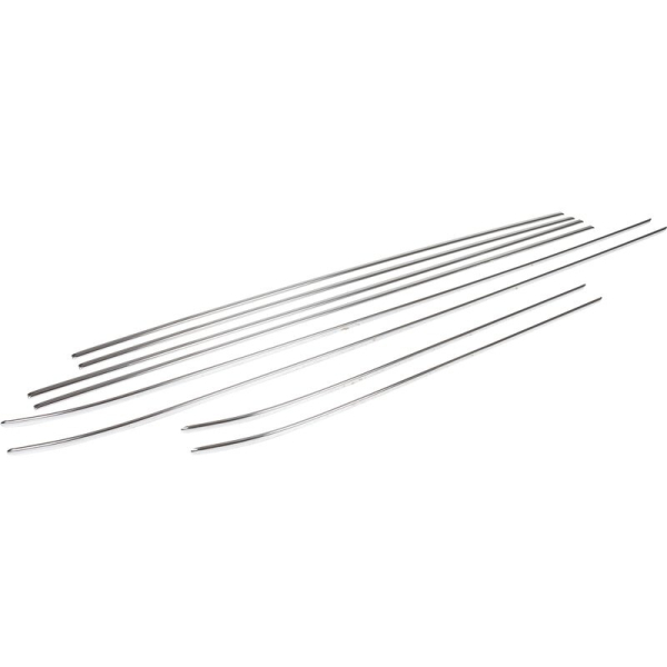 Side Trim Strip Set VW Golf 1 I 4 doors 04/74-02/84 | OE 173898111SCHR