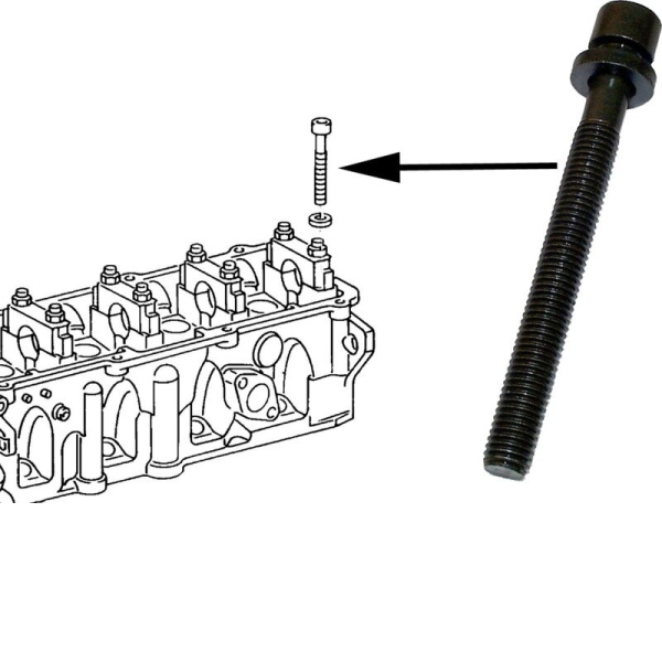 Cylinder Head Bolt VW Golf 1/Jetta 04/81-07/83 | OE 068103384A