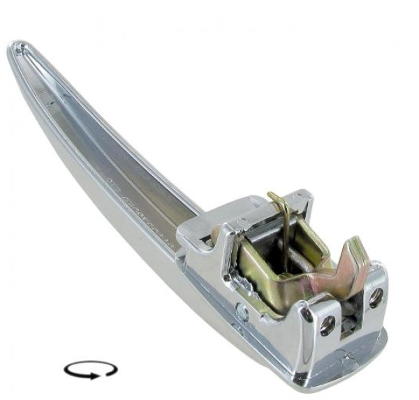 Door handle chrome without lock (each) VW Bus Door handle chrome without lock (each)