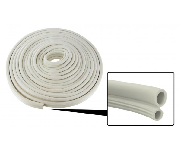 Headliner beading clouds white (581) per 695 cm Bus 3.1961 until 7.1967