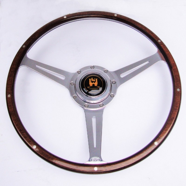 Lenkrad Wolfsburg AAC 17'' für VW Bus T2a T2 74-79 aircooledaccessories Lenkrad Holzlenkrad