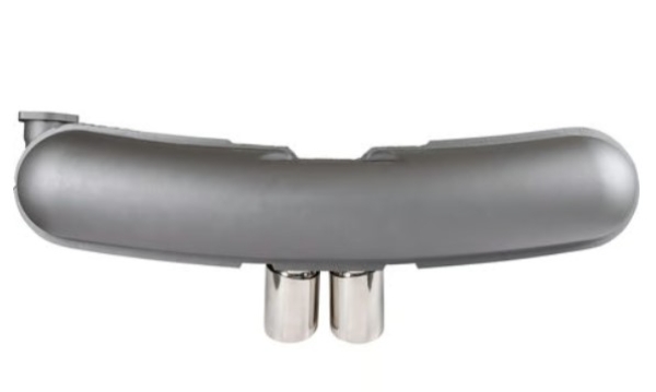 Exhaust-Sport-with-dual-center-outlet-pipes-"GT3"-style-aluminised-grey-heat-resistant-paint-Porsche-911-0