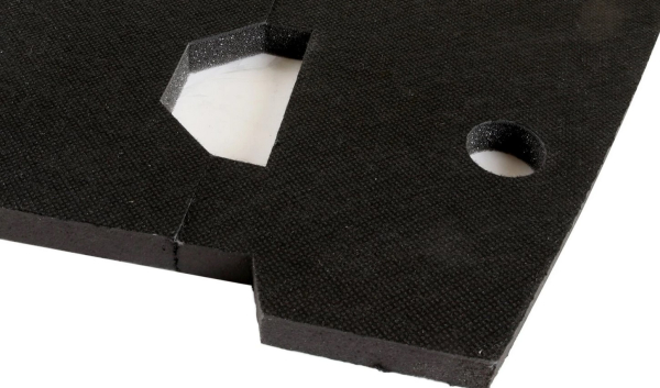 Engine bay sound damping mat black quality product 13 mm foam 2 mm deadening material Porsche 911 2.0-3.3 08.68-07.89 ref no. 91155689101