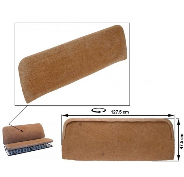 Horsehair padding, backrest, rear bench Beetle until 7.1964 sedan