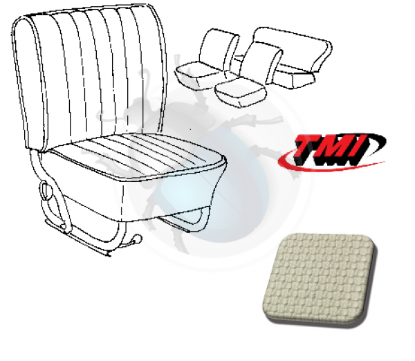 SEAT COVERS TMI 65-67 GREY Beetle