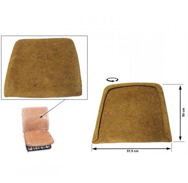 Bus 08/62-07/67 Seat padding 1/3 backrest, front 211 881 775A
