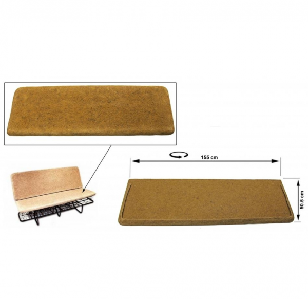 Horsehair padding, bottom, rear bench Bus 3.1955 until 7.1979