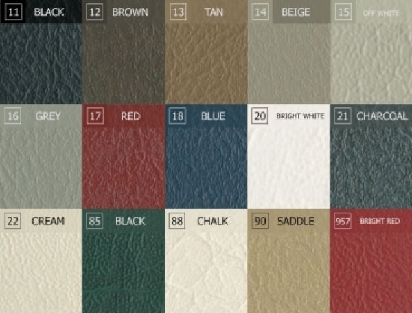 Sitzbezüge schwarz VW Bus T2 T2b 8.74-7.79 schwarz Innenausstattung Sitzbezug Fahrer Schiebesitz Beifahrersitz Stecksitz