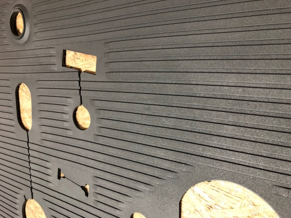 Front rubber floor mat (black) OEM:211 863 711D model:      Bus 08/67-07/72