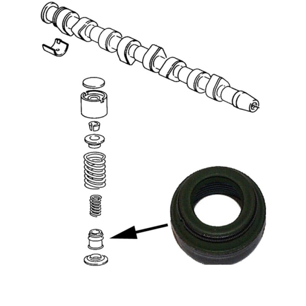 Valve Stem Seal VW Bus T4 09/90-06/03 | OE 026109675
