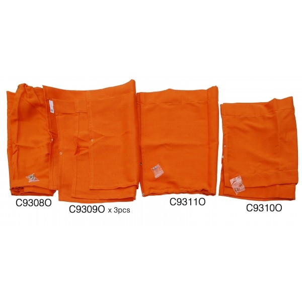 orange curtain westfalia camper