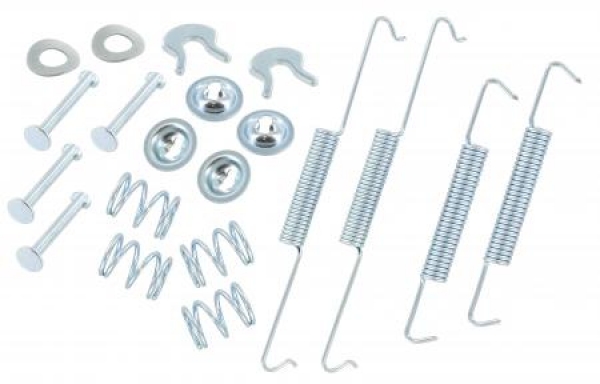 Brake shoes mounting kit, rear OEM:113 698 537C model:      Beetle, Karmann Ghia 08/64-     1302/03 08/70-